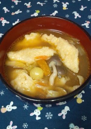 すいとん-レシピのメイン写真