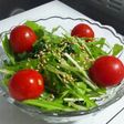 水菜のゆず胡椒サラダ