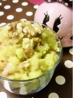 レンジで♪さつま芋*ベーコン*胡桃サラダ-レシピのメイン写真
