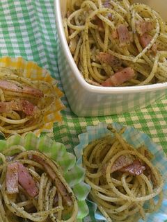 お弁当用 ジェノベーゼパスタ-レシピのメイン写真