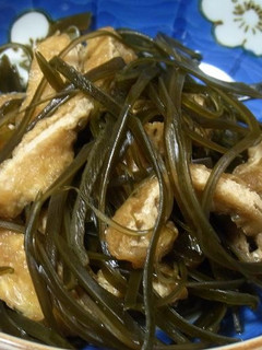 細切り昆布と油揚げの煮物-レシピのメイン写真