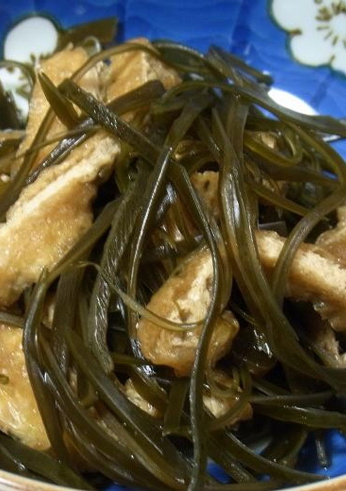 細切り昆布と油揚げの煮物-レシピのメイン写真