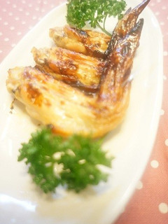 簡単おつまみ~手羽先のグリル焼き-レシピのメイン写真