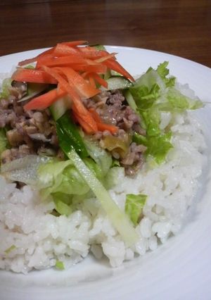 ルクエで簡単♪肉味噌-レシピのメイン写真