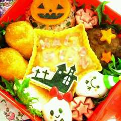 ハロウィン キャラ弁-レシピのメイン写真