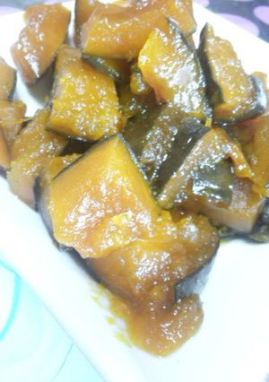 ★あま～い　甘すぎに注意　かぼちゃの煮物-レシピのメイン写真