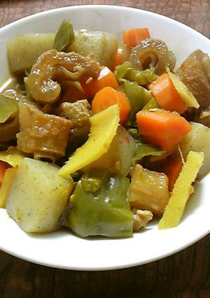 スジ肉の甘辛味噌煮-レシピのメイン写真