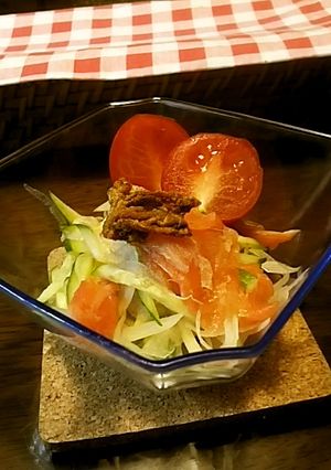 ◆ドリアのサイドメニュ～サーモンサラダ◆-レシピのメイン写真