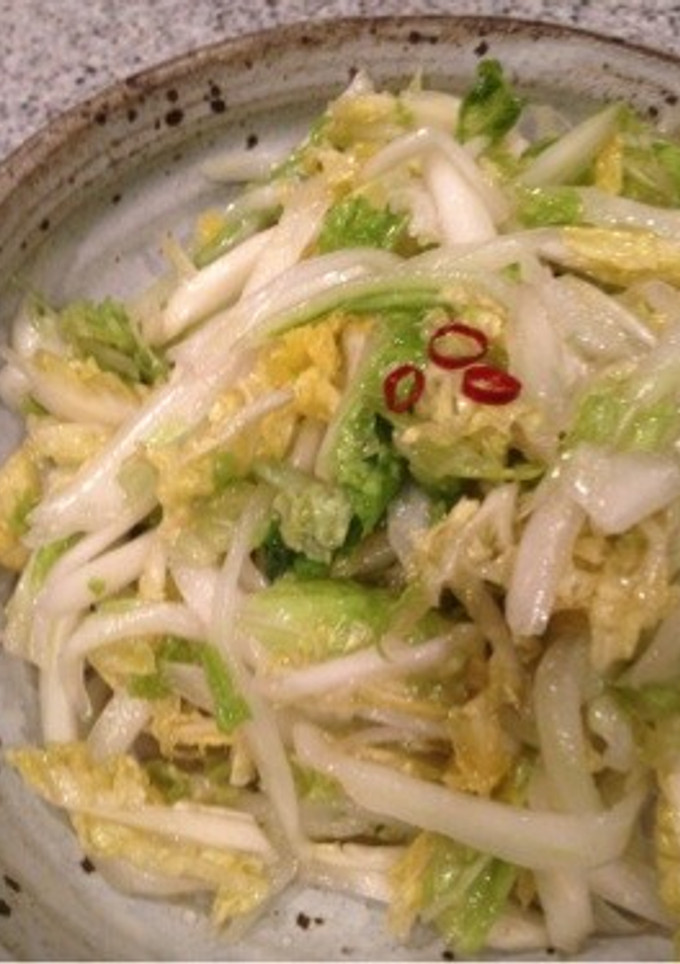 白菜の中華風甘酢漬け-レシピのメイン写真