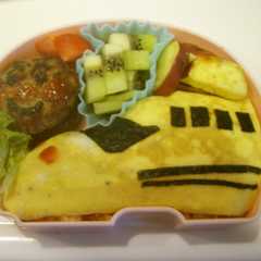 รูปของ キャラ弁☆新幹線☆ドクターイエロー