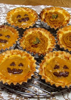 かぼちゃのタルト☆ハロウィンに・・・☆-レシピのメイン写真