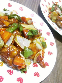 鶏もも肉で酢豚-レシピのメイン写真