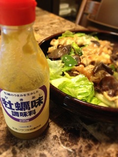 牡蠣味調味料で豚肉の野菜炒め-レシピのメイン写真