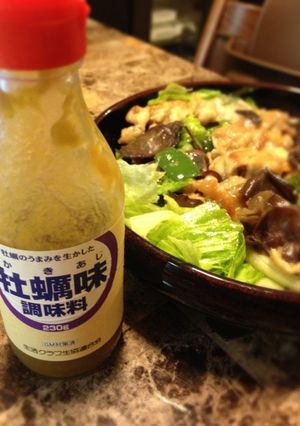 牡蠣味調味料で豚肉の野菜炒め-レシピのメイン写真