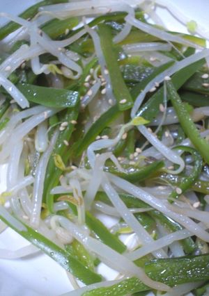 副菜　もやしとピーマンのあっさり茹で-レシピのメイン写真