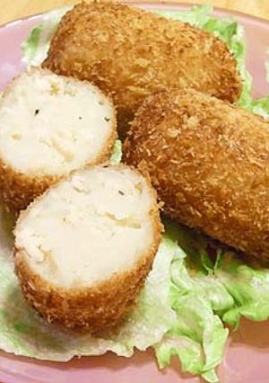 お刺身サーモンの残りでサーモンコロッケ-レシピのメイン写真