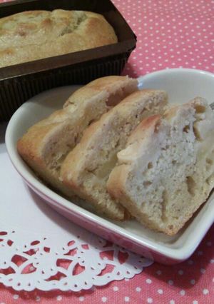 ＊林檎とバナナのパウンドケーキ＊-レシピのメイン写真