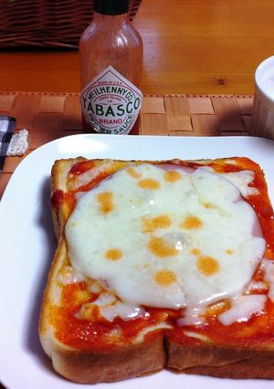 ピザトースト(*^。^*)-レシピのメイン写真