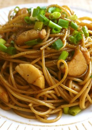 簡単♥♡ほたてのバター醤油パスタ-レシピのメイン写真