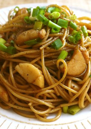 簡単♥♡ほたてのバター醤油パスタ-レシピのメイン写真