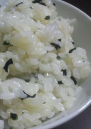 ワカメチーズご飯-レシピのメイン写真