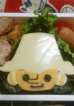 ★☆キャラ弁：ワンピースウソップ②☆★-レシピのメイン写真