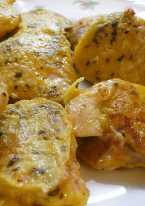 バジル風味♪鶏肉のピカタ-レシピのメイン写真