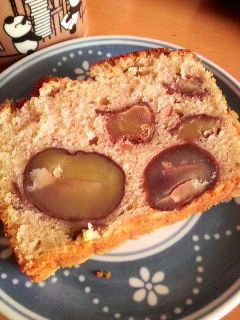 栗の渋皮煮のしっとりパウンドケーキ-レシピのメイン写真