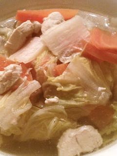 白菜と鶏肉の本だし煮込み-レシピのメイン写真