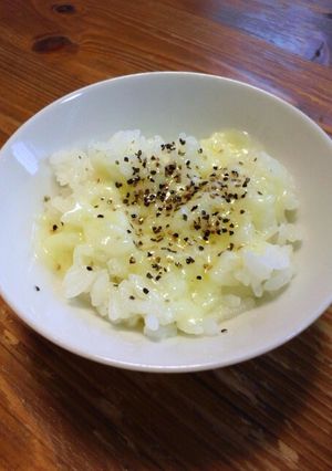 チーズご飯（黒胡椒）-レシピのメイン写真
