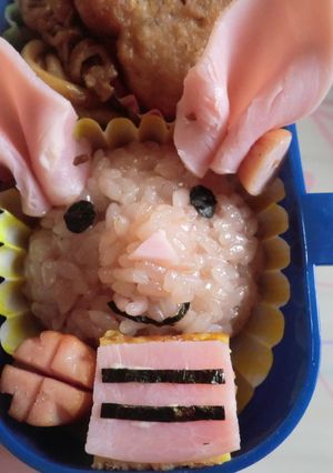 ピグレット☆キャラ弁-レシピのメイン写真