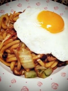 残り野菜で★ソース焼きうどん-レシピのメイン写真