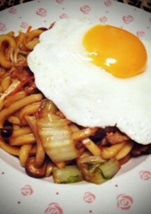 残り野菜で★ソース焼きうどん-レシピのメイン写真