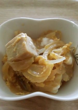 簡単＆節約！高野豆腐で親子丼風-レシピのメイン写真