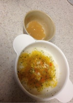 ♡離乳食中期 そうめんでグラタン風♡-レシピのメイン写真