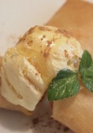 春巻きの皮でカボチャスイーツ-レシピのメイン写真