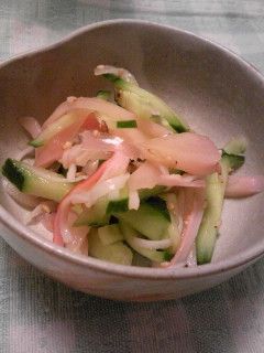 さっぱり・新生姜で和え物-レシピのメイン写真