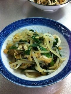 わけぎともやし炒め-レシピのメイン写真