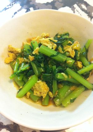 大根の葉の食べるラー油炒め-レシピのメイン写真
