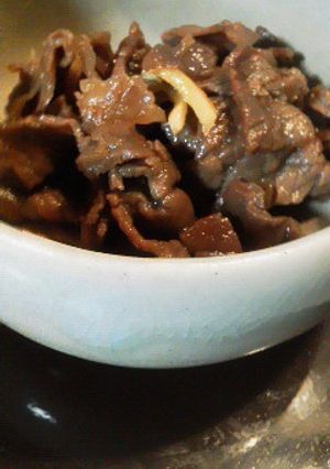 牛しぐれ煮-レシピのメイン写真