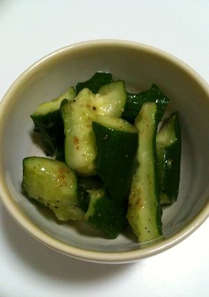 やみつきキュウリの山椒風味-レシピのメイン写真