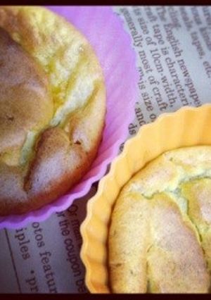 やわらか柿のカップケーキ風(覚書)-レシピのメイン写真