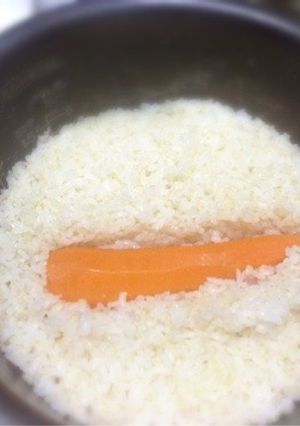 丸ごと にんじん 炊飯器-レシピのメイン写真