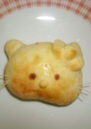 キティちゃんパン-レシピのメイン写真