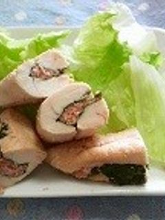 ♫柔らか鶏ささみの明太子挟み焼き♫-レシピのメイン写真