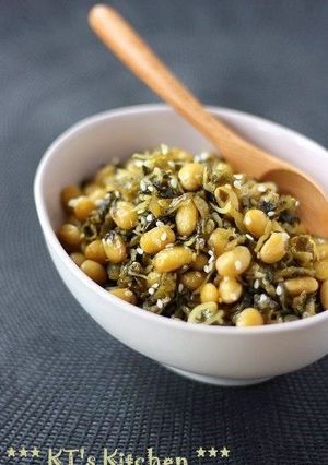 ご飯の友☆大豆と高菜、じゃこの甘辛-レシピのメイン写真