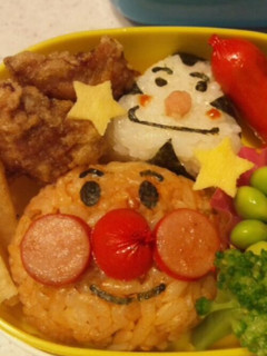 キャラ弁 アンパンマン-レシピのメイン写真