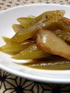 ふきとさつま揚げの炒め煮-レシピのメイン写真