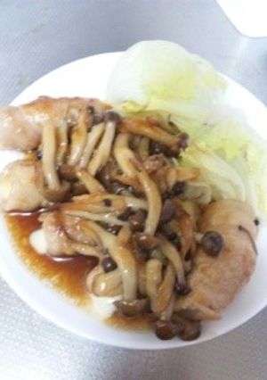 チーズの豚肉巻きキノコあんのせ-レシピのメイン写真