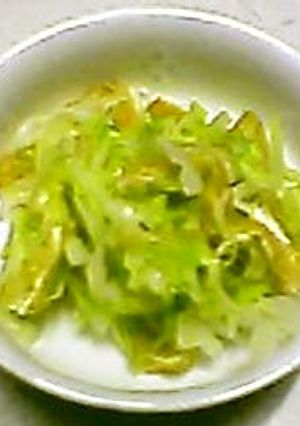 キャベツの酢の物-レシピのメイン写真